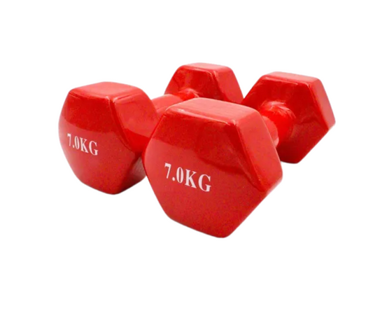 Mancuerna Kit 2 Piezas de 7 Kg cada una